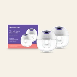 Lansinoh Tire-lait mains libres  double pompe