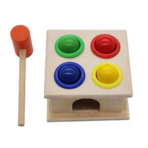 Set marteau et boules de couleur