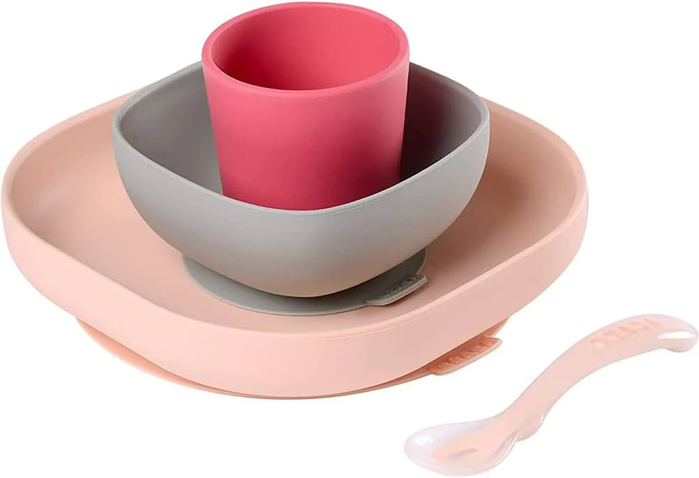 Béaba Set Vaisselle Silicone Repas Bébé – Image 4