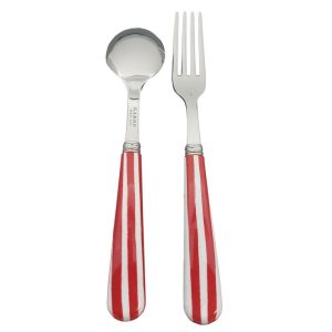 Couvert bébé Transat Rouge 2 pièces