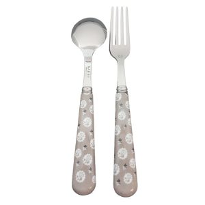 Couvert enfant Provencal Gris 2 pièces