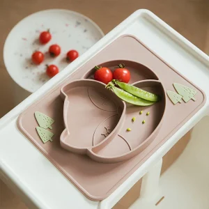 Assiette Antidérapante en Silicone - BabyMiam