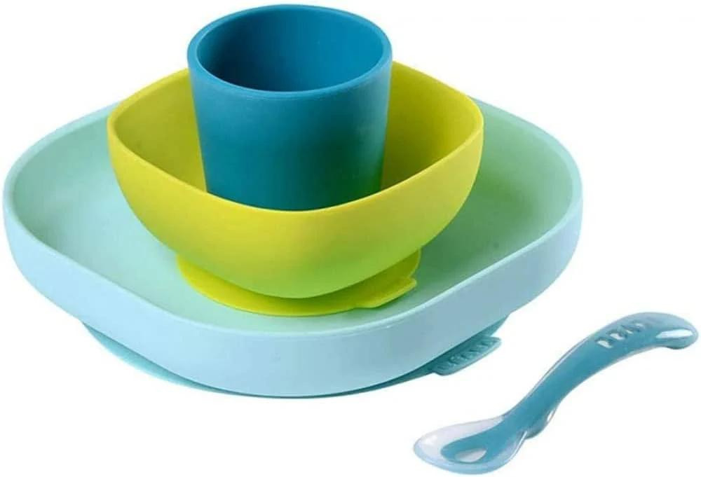 Béaba Set Vaisselle Silicone Repas Bébé – Image 2