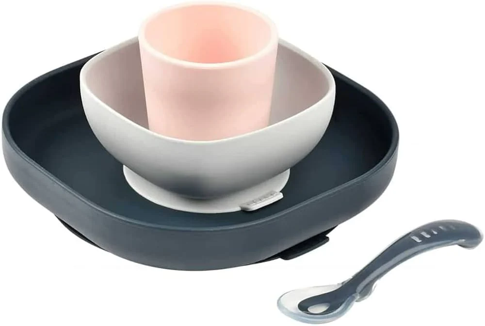 Béaba Set Vaisselle Silicone Repas Bébé – Image 3