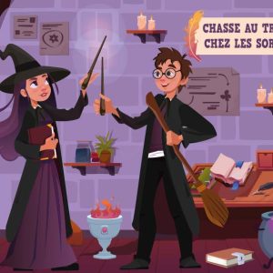 Chasse au trésor chez les sorciers (4/6 ans)