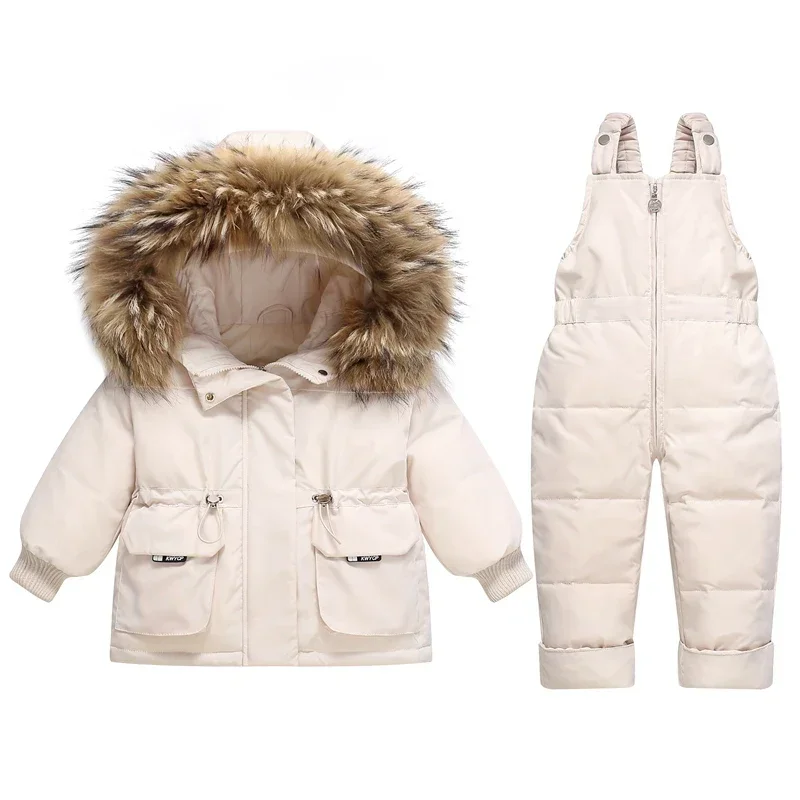 Combinaison ski bébé hiver avec doudoune - NeigeBébé – Image 2