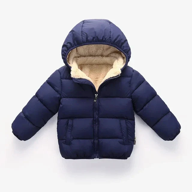 Doudoune Enfant Hiver avec Capuche et Zip - DoudouZip – Image 2