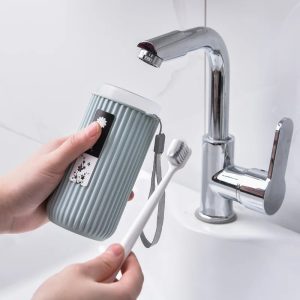 Gobelet brosse à dent voyage