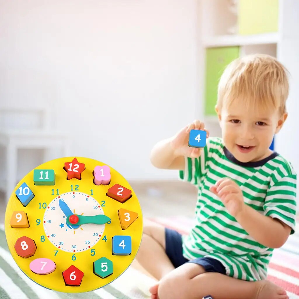 Horloge Puzzle éducative Montessori – Image 3