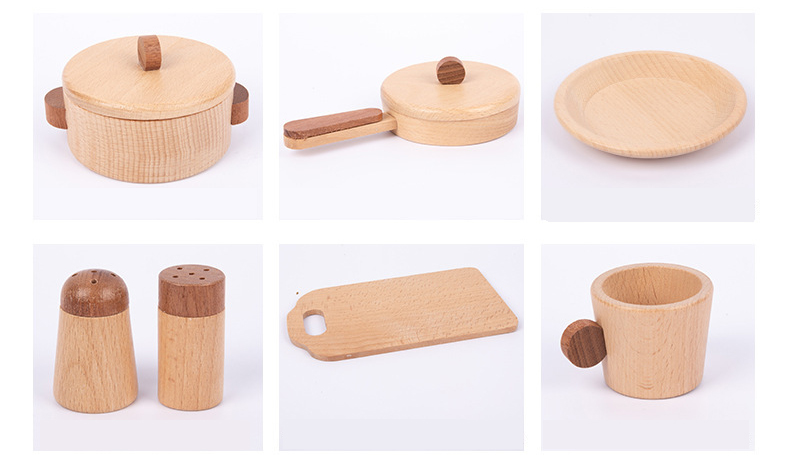 Ustensils de cuisine en bois – 15 pièces – Image 6
