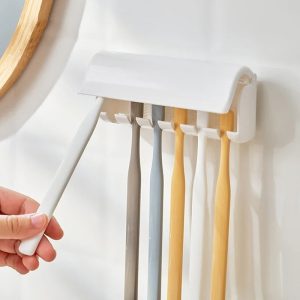 Porte brosse a dent avec couvercle