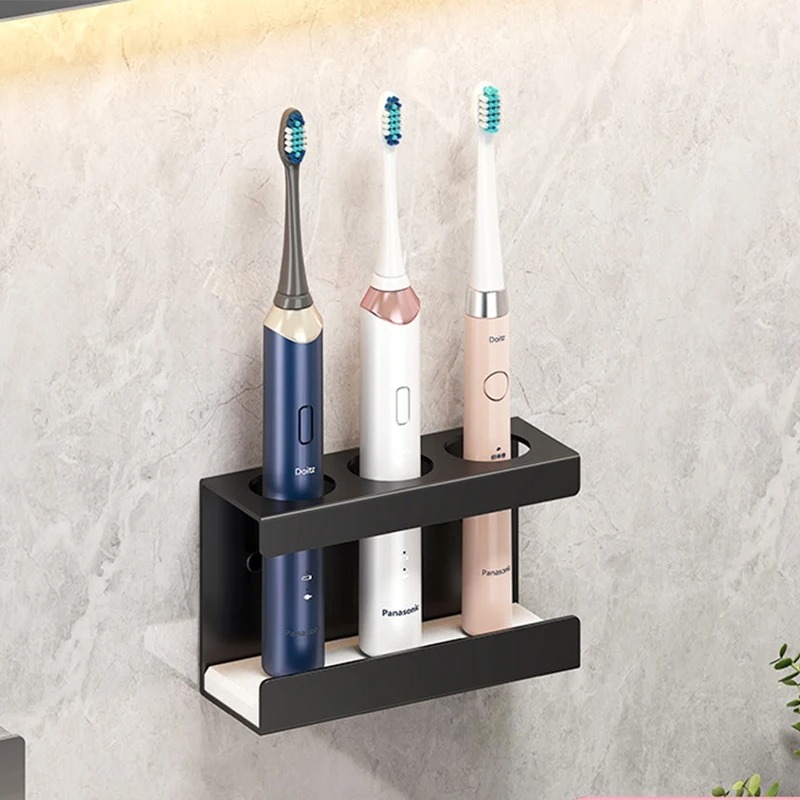 Porte brosse a dent noir