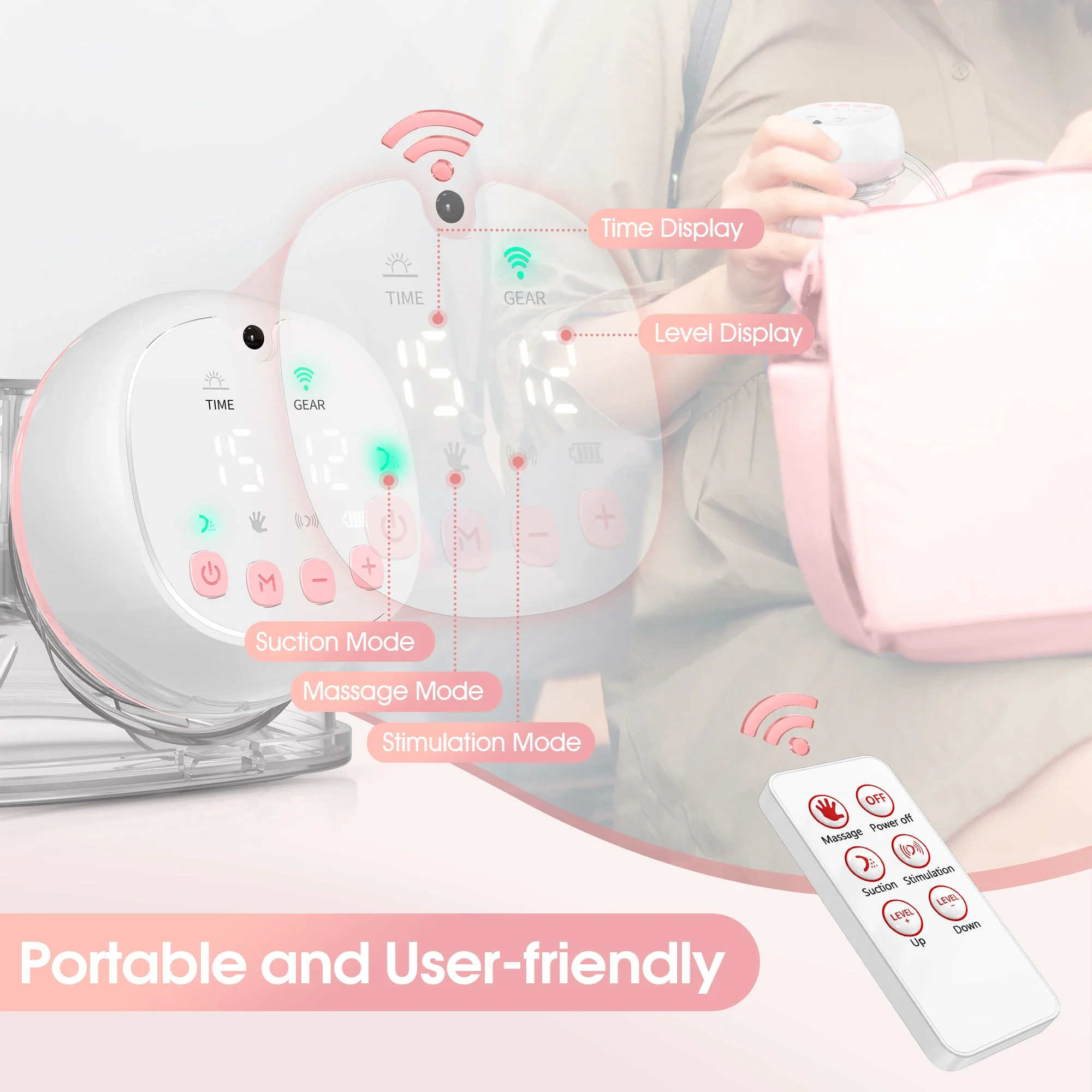 Tire Lait Électrique Portable Sans Fil – Image 2