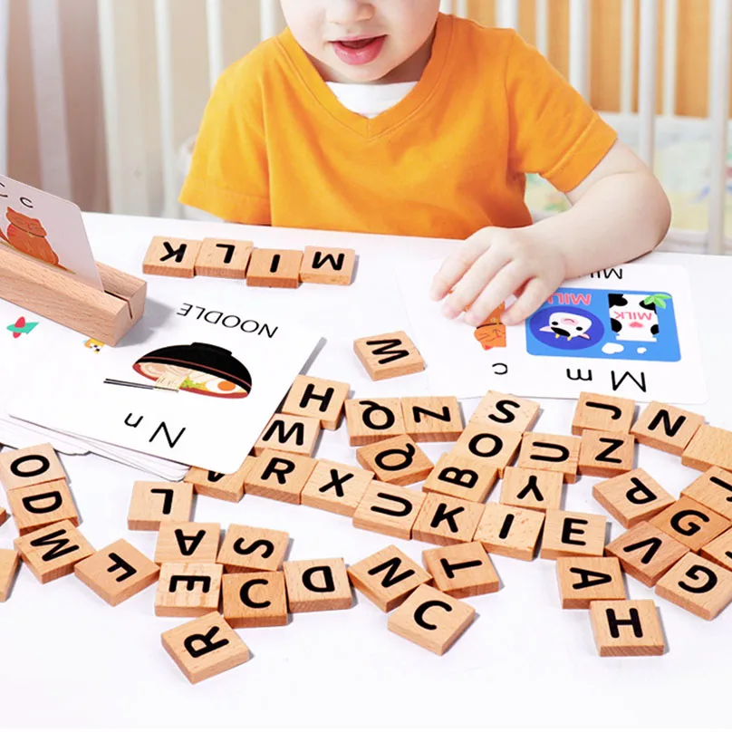 Alphabet Montessori en bois – Apprendre les lettres et les mots dès 3 ans – Image 3