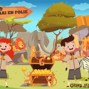 Jeu de piste – Safari en Folie (7/10 ans)