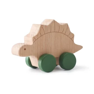 Voiture Dinosaure en Bois