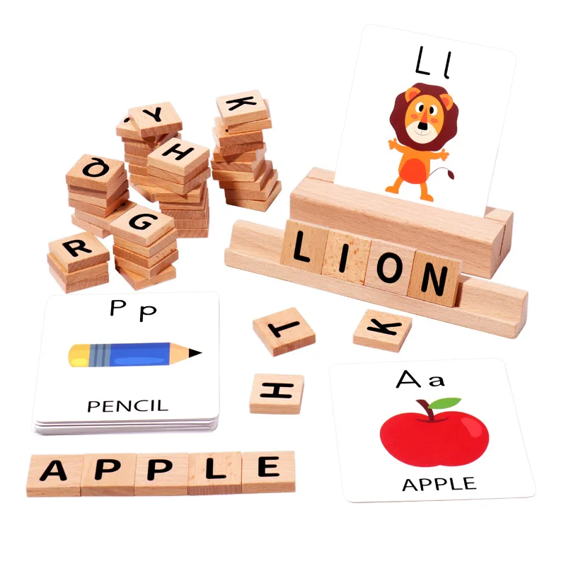 Alphabet Montessori en bois – Apprendre les lettres et les mots dès 3 ans – Image 2