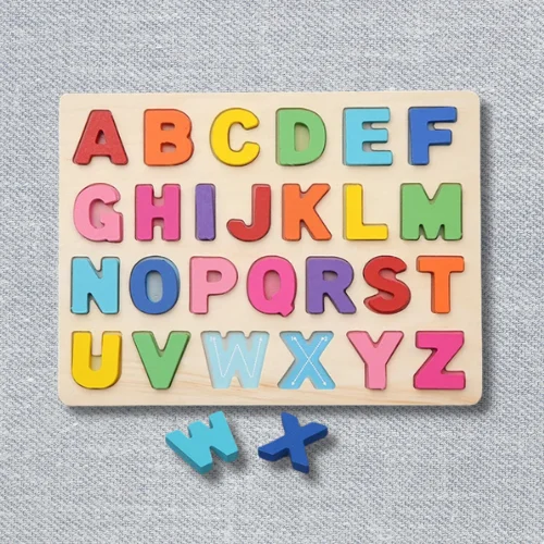 Puzzle alphabet Montessori en bois – Idéal de 2 à 4 ans – Image 6