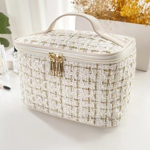 Trousse de toilette tweed