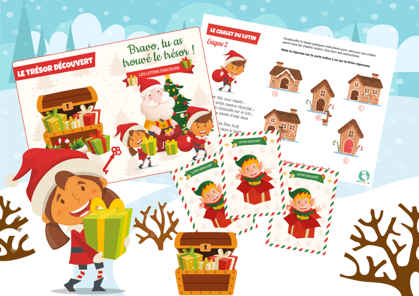 Chasse au trésor de Noël (7/10 ans) – Image 3