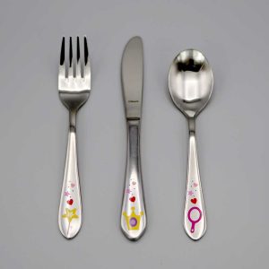 Couverts enfant inox PRINCESSE 3 pièces