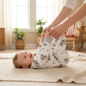 Barboteuse Bébé en Coton Bio | BabyComfort™