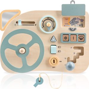 Busy Board Volant Montessori en bois