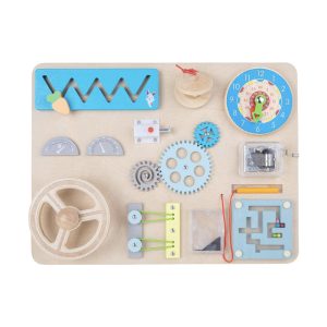 Busy Board Montessori 10 en 1 en bois