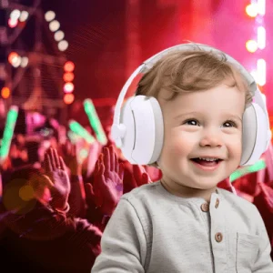 CASQUE ANTI BRUIT BÉBÉ | 2-EN-1