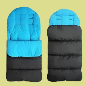 Poussette Chancelière- StrollerFootmuff™ - Bleu clair