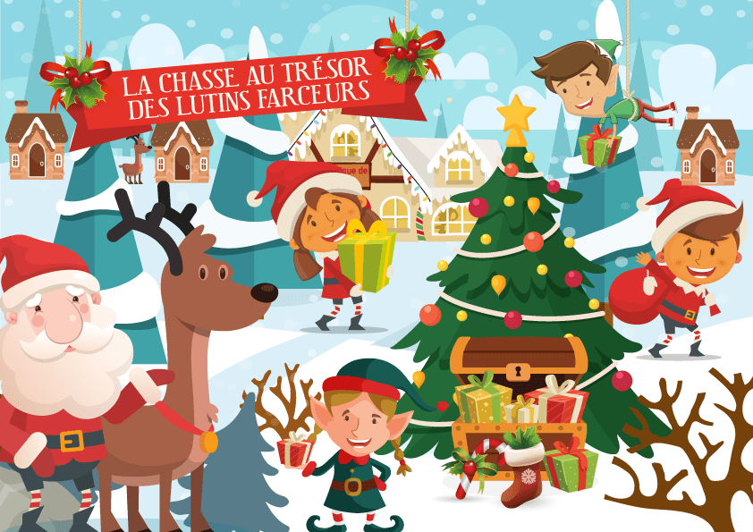 Chasse au trésor de Noël (7/10 ans)