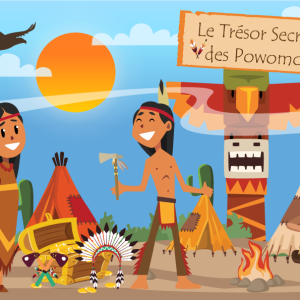 La chasse au trésor des Indiens (4/6 ans)