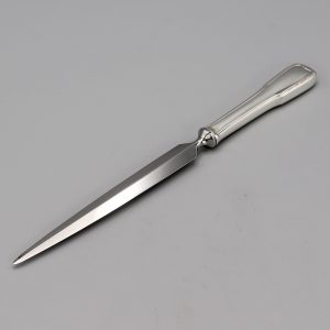 Coupe-papier argent GODRONS