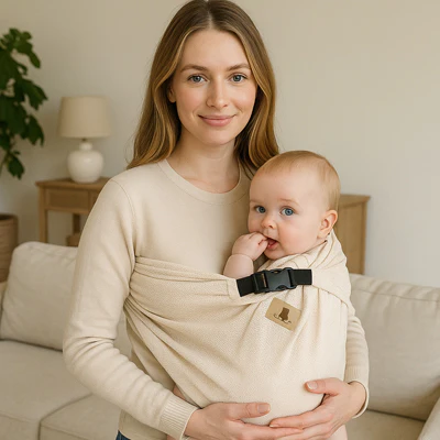 ECHARPE DE PORTAGE - BabyCarrier™ - AVEC RANGEMENT – Image 3