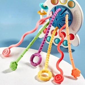 Jouet sensoriel de dentition poulpe