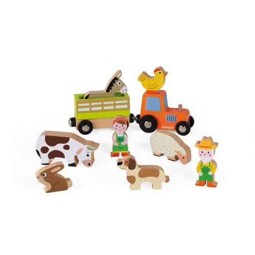 FERME DES ANIMAUX STORY (CARTON ET BOIS) – Image 3