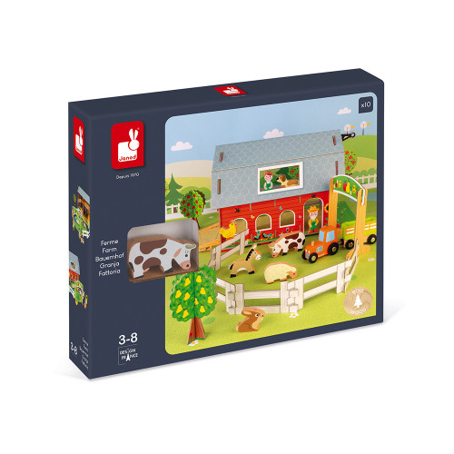 FERME DES ANIMAUX STORY (CARTON ET BOIS) – Image 2