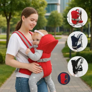 GRAND PORTE BEBE - BreathBabyBag™ - Quatre Saisons