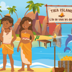 La grande chasse aux défis – L&rsquo;île de Tika Island (7-10 ans)