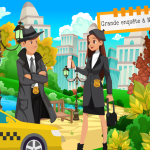 Jeu d&rsquo;enquête policière à New York (7/9 ans)