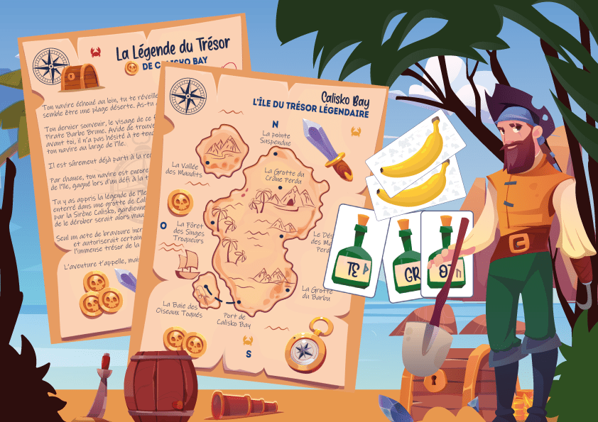 Escape Game Pirates – Le Trésor Légendaire de Calisko Bay (10/12 ans) – Image 3