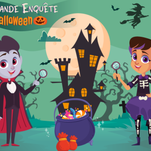 Enquête policière d&rsquo;Halloween (10/12 ans)