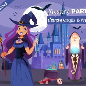 Escape Game Mystery Party – L&rsquo;énigmatique manoir hanté de Pandora (7/9 ans)