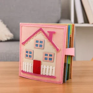 Livre bébé en tissus | Éveil Sensoriel™