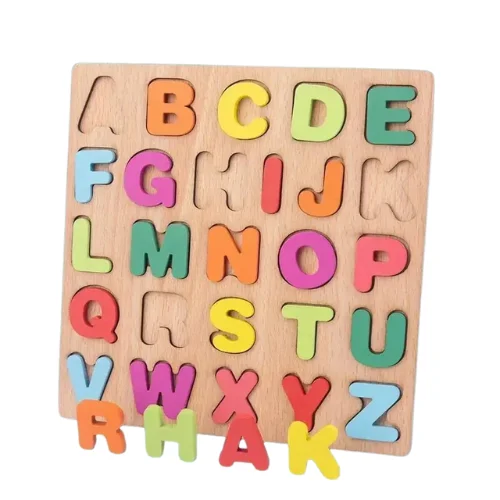 Jeu d’Empilement Géométrique en Bois Montessori