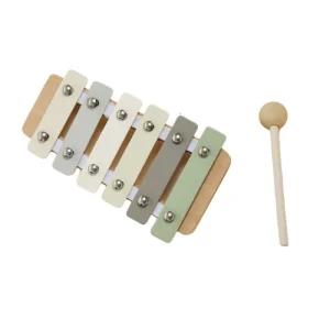 Jouet musical Montessori en bois – Xylophone et percussions pour bébé