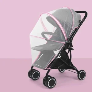 Moustiquaire poussette - BabyTravel™ - Rose