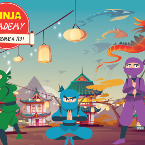 Chasse au trésor – Ninja Academy (4-6 ans)