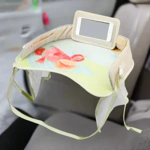 Plateau de Voyage pour Voiture - CarTray™ - Beige