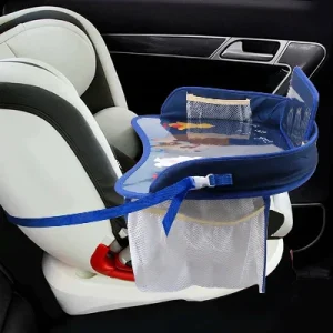 Plateau de Voyage pour Voiture - CarTray™ - Bleu marine